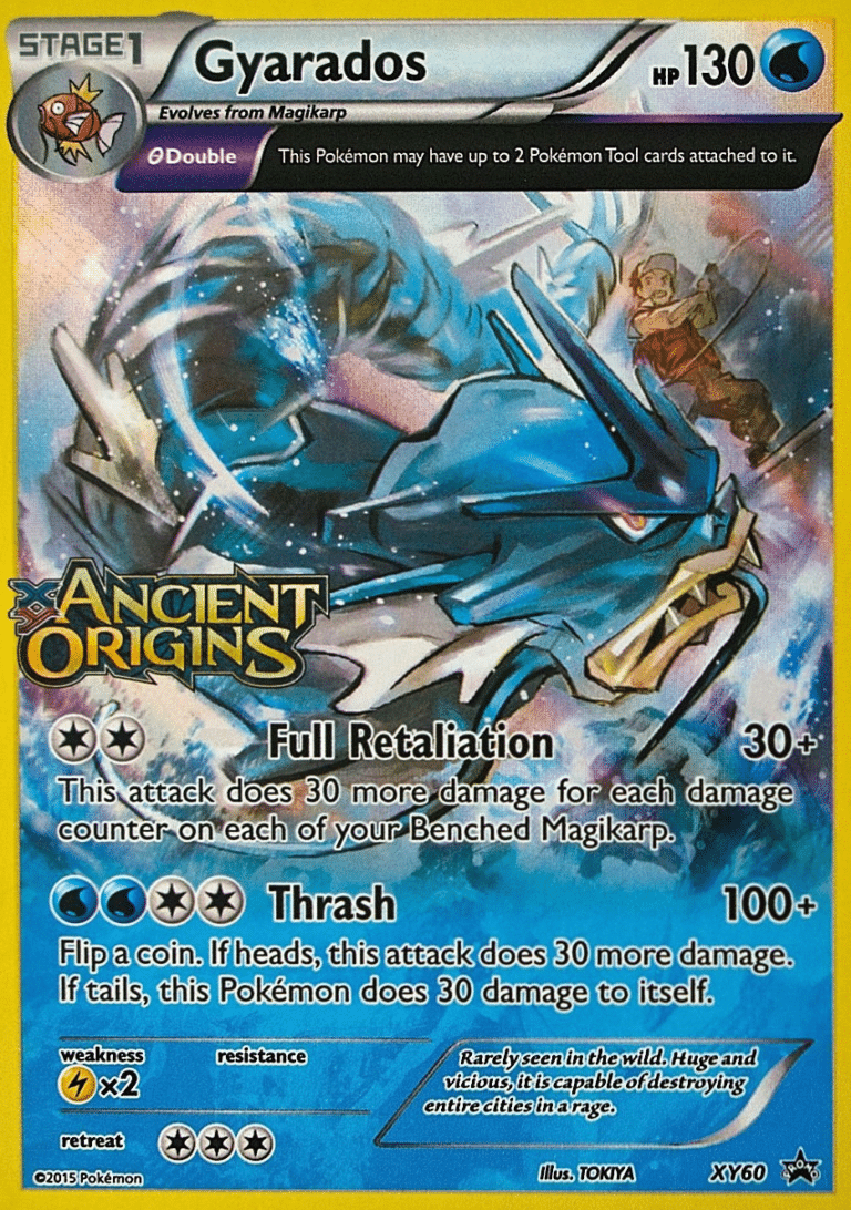 Gyarados Pokémon XY Black Star Promos (XY60/211) – XY