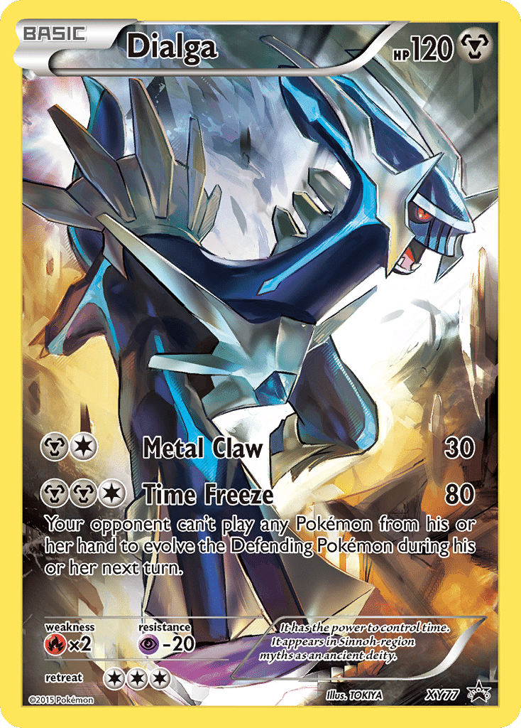 Dialga Pokémon XY Black Star Promos (XY77/211) – XY