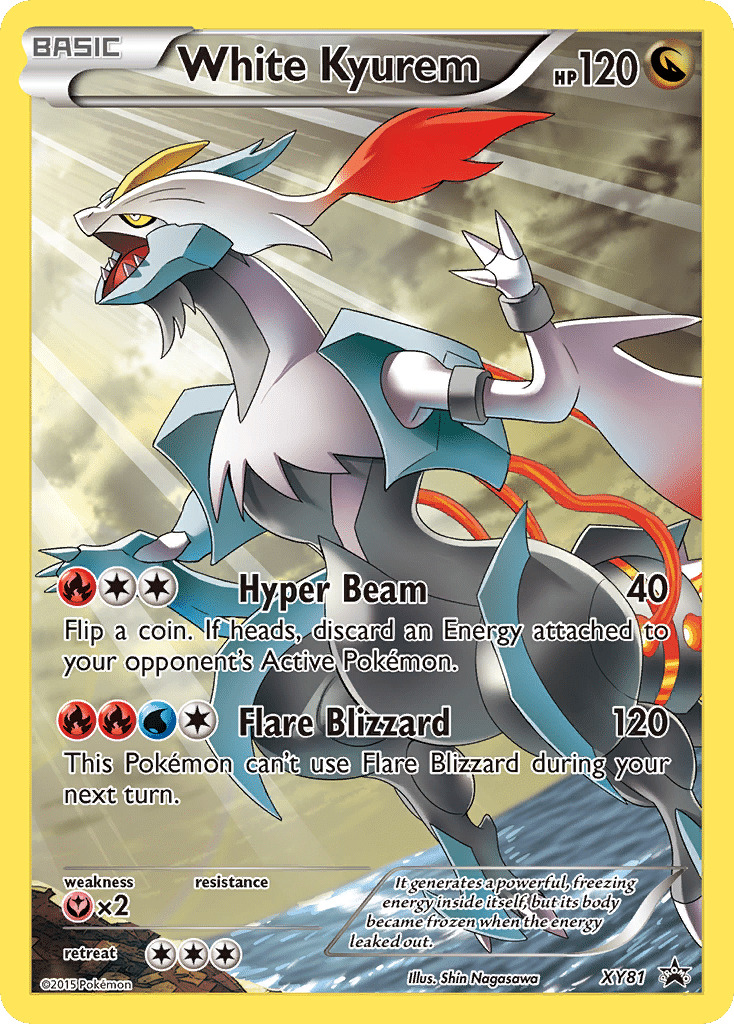 White Kyurem Pokémon XY Black Star Promos (XY81/211) – XY