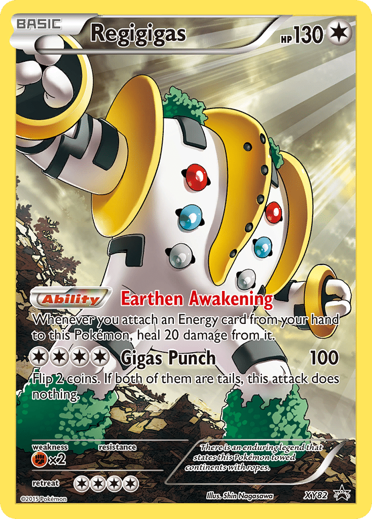 Regigigas Pokémon XY Black Star Promos (XY82/211) – XY