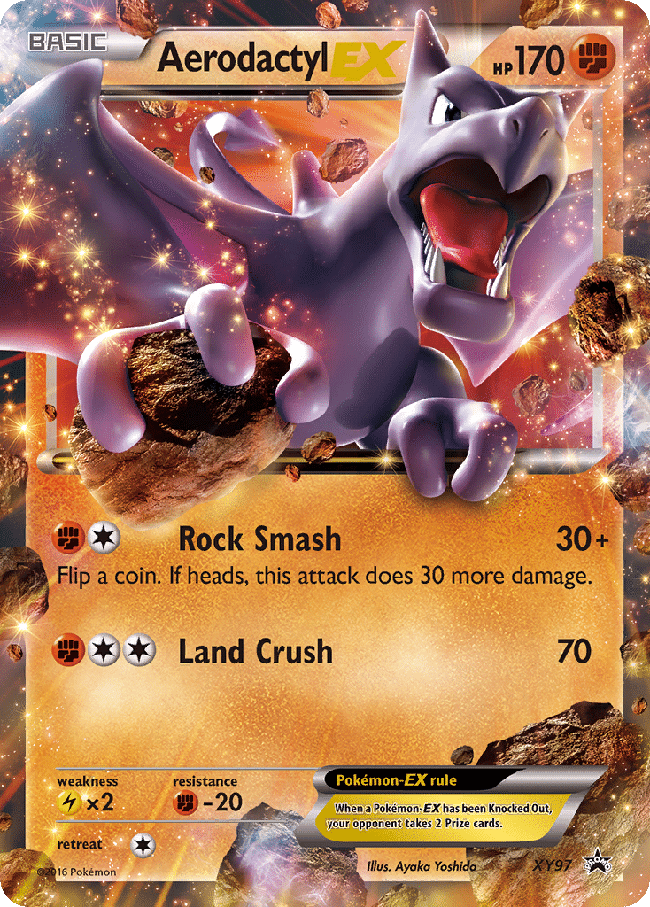 Aerodactyl-EX Pokémon XY Black Star Promos (XY97/211) – XY