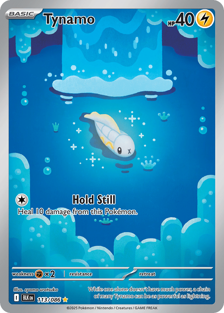 Tynamo Pokémon Black Bolt (113/86) – Scarlet & Violet